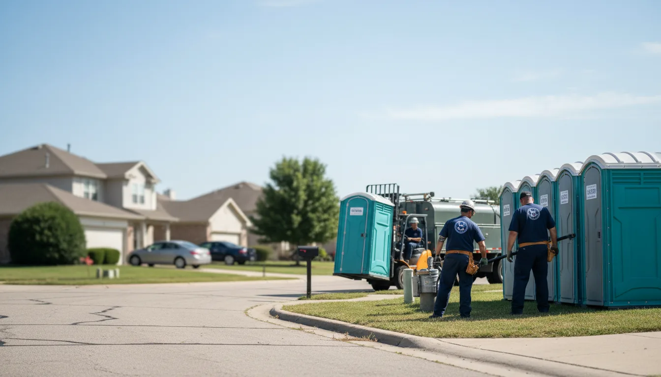 Porta Potty Rental in Ashland, OH near me